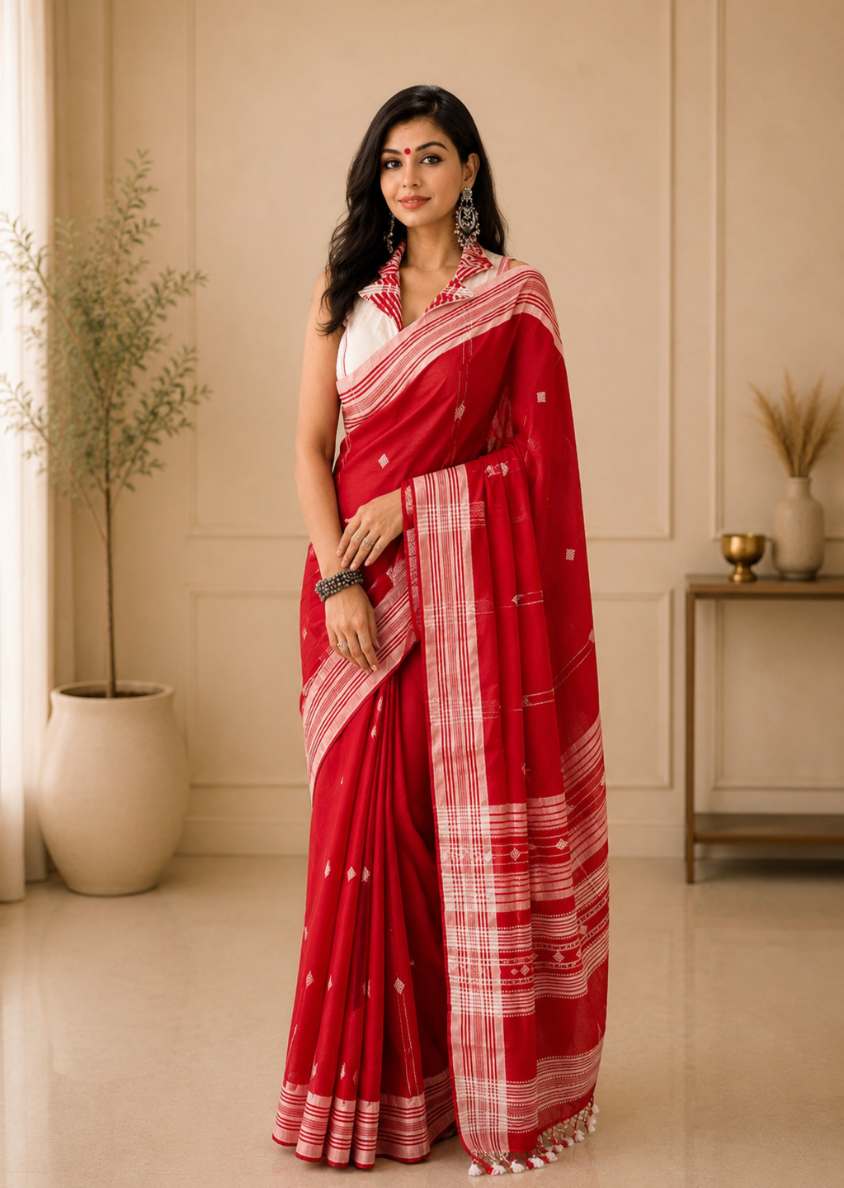 Handloom Cotton Saree