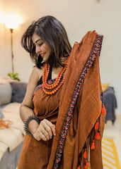 Rustic Charm Ajrakh Mul