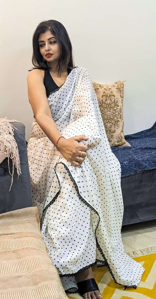 Snowfall Elegance Polka Bliss