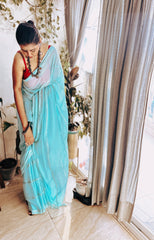 Neel Kiran Pure Handloom Mul Cotton Saree