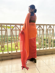 Agni Rekha Premium Handloom Mul Saree