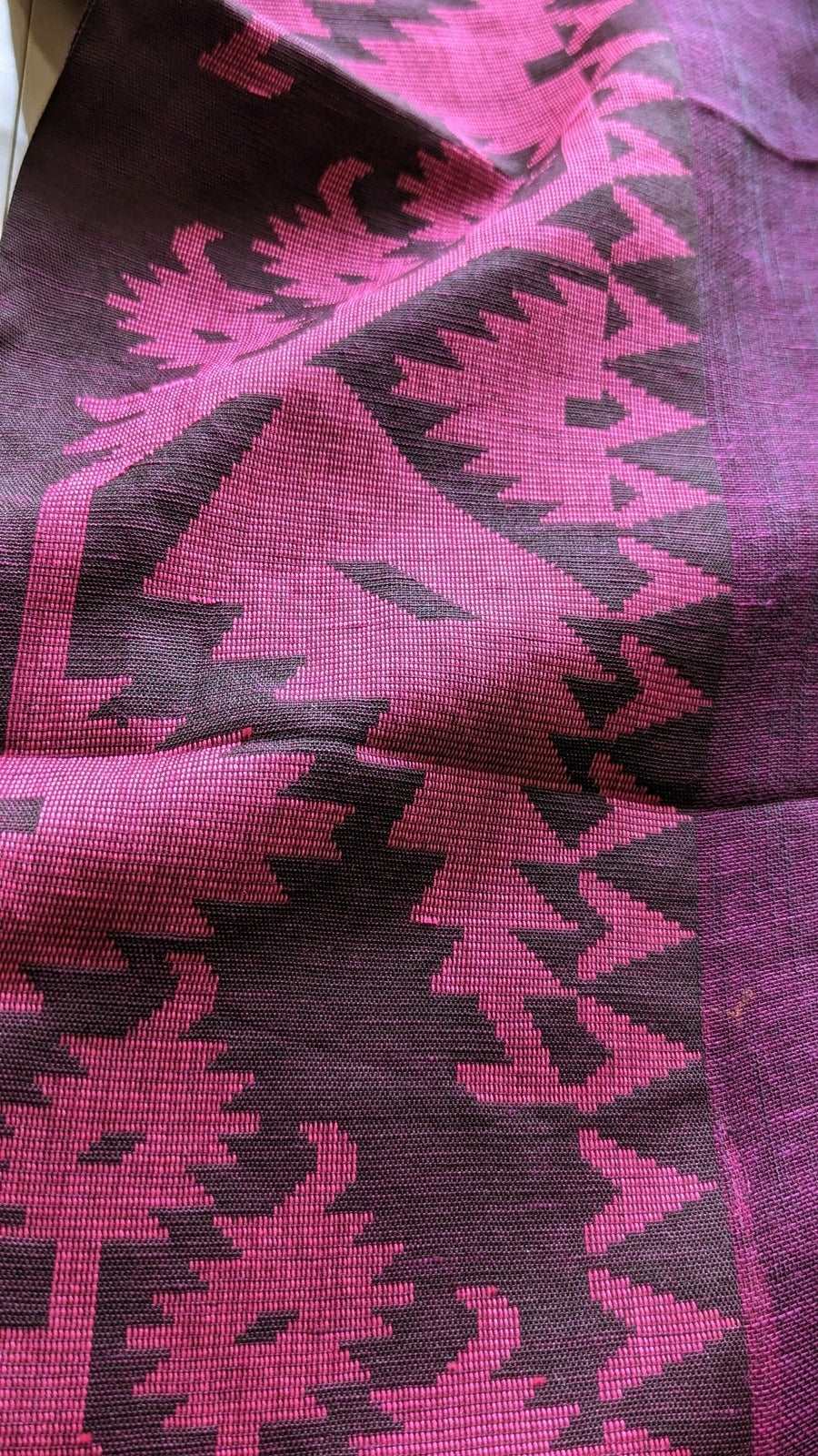 Wine Stripe Linen