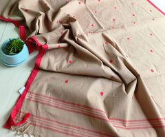 Dairy Rouge Elegant Begumpuri Handloom Saree