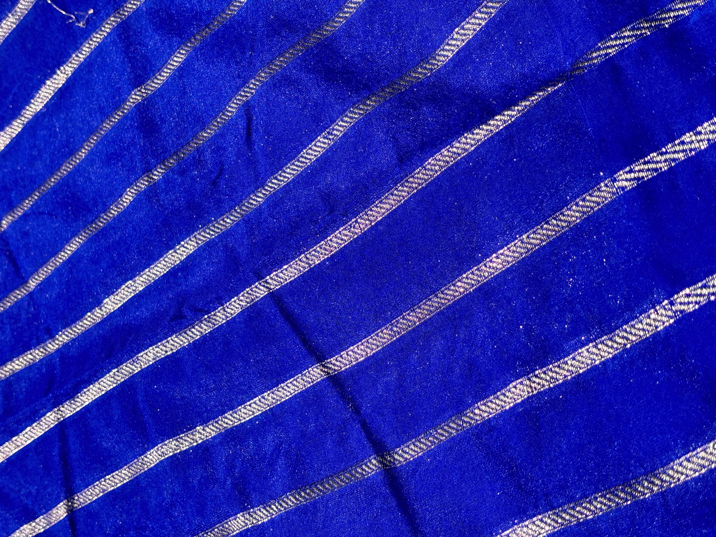 Royal Blue Roopa Elegance – Banarasi Katan Silk Saree