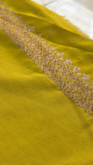 Neon Zari Vanya – Neon Green Banarasi Crepe Saree