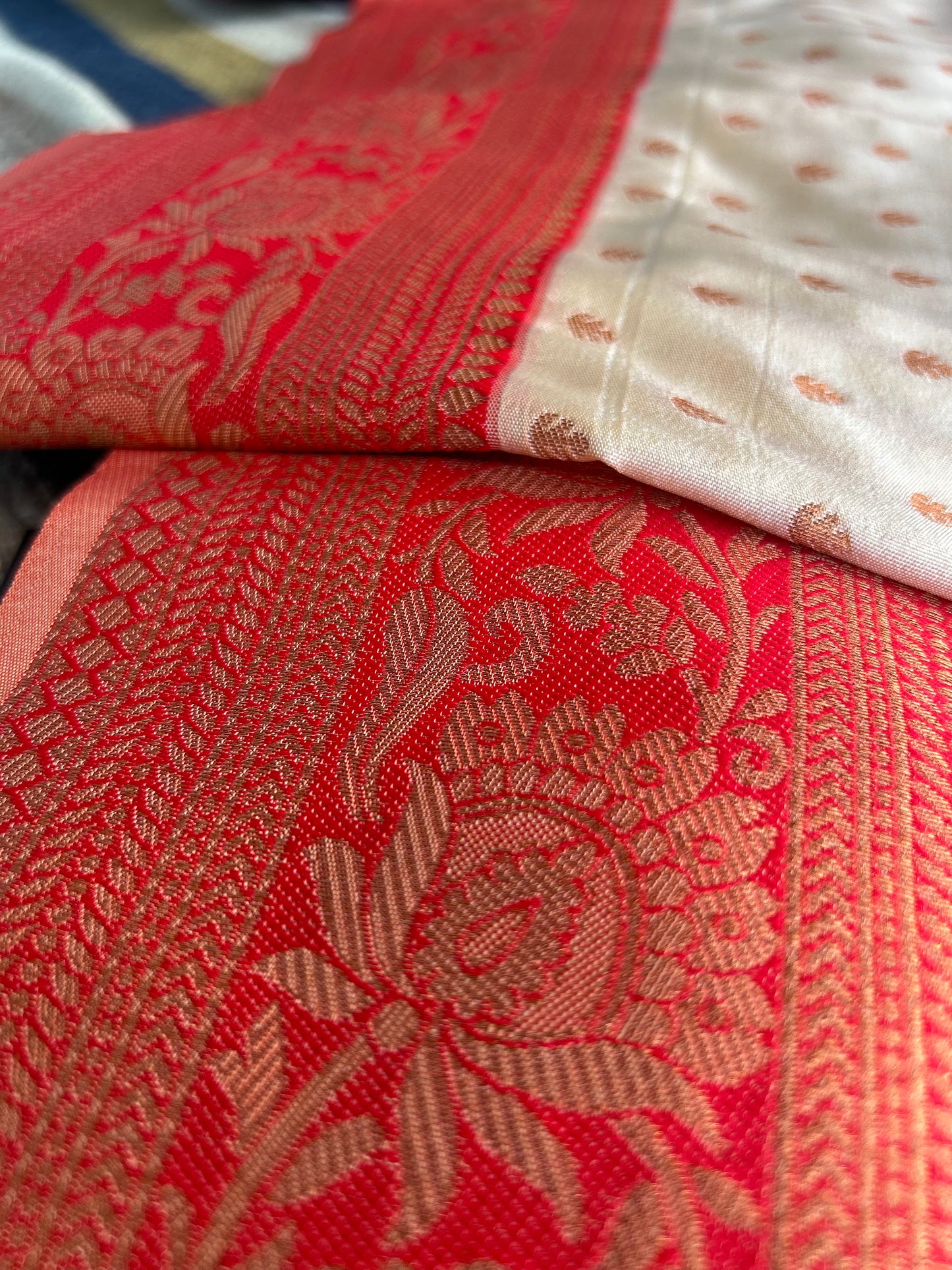 Scarlet Grace Semi Katan Silk Saree