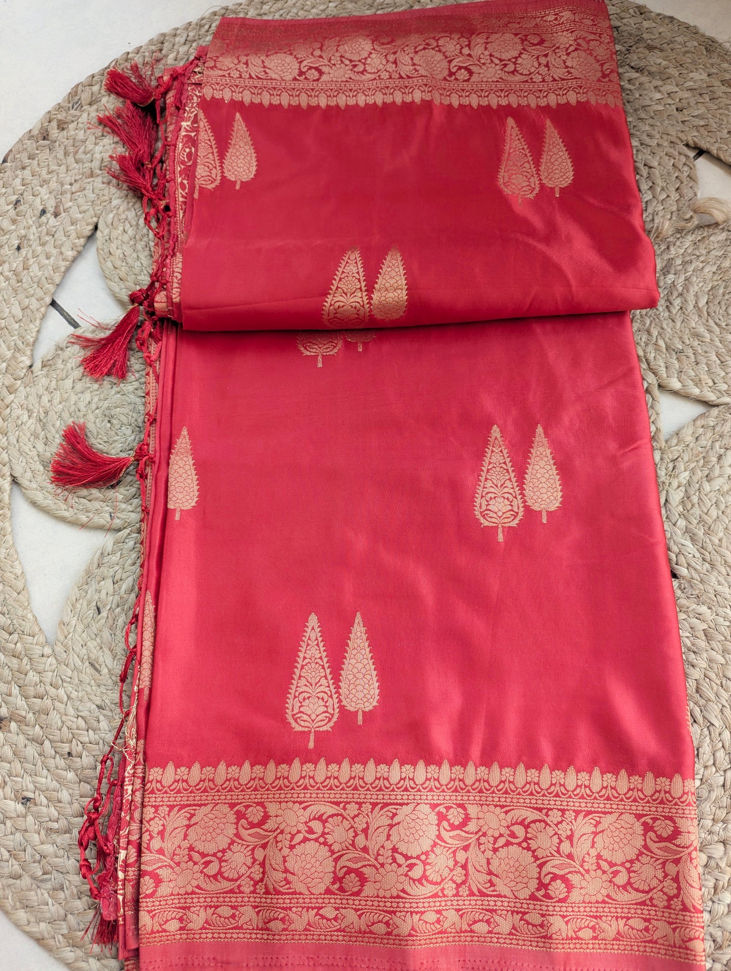 Royal Noor – Pure Banarasi Gajji Silk Saree