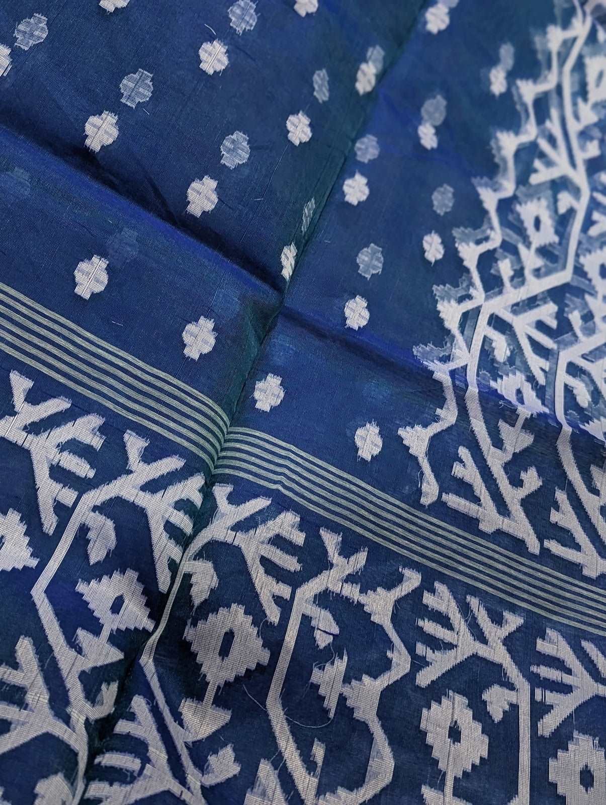 Twilight Blossom Dhakai Jamdani