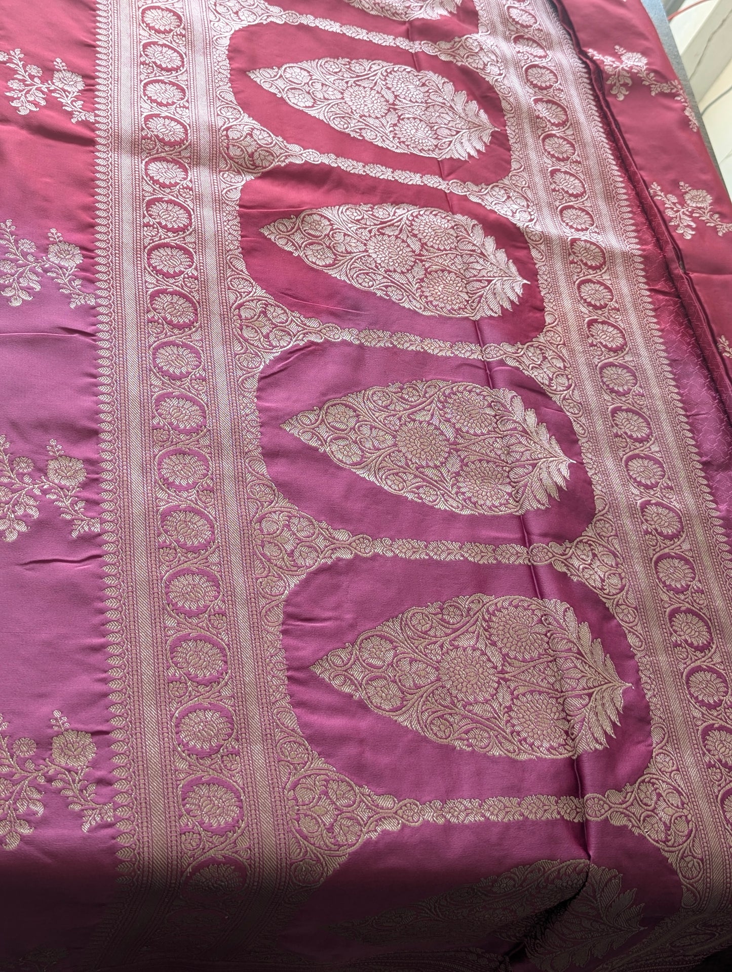 Twilight Elegance Ombre Mashru Silk Saree