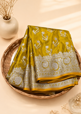 Neon Shringar Luxury Mashru Silk Saree