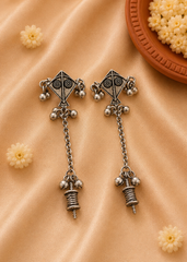 Sterling Skies Kite Earrings