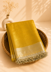Sunlit Grace Tissue Silk Banarasi Saree