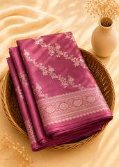 Twilight Elegance Ombre Mashru Silk Saree
