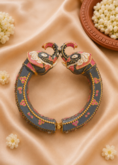 Grey Kundan Elegance