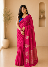 Roopa Elegance – Banarasi Katan Silk Saree