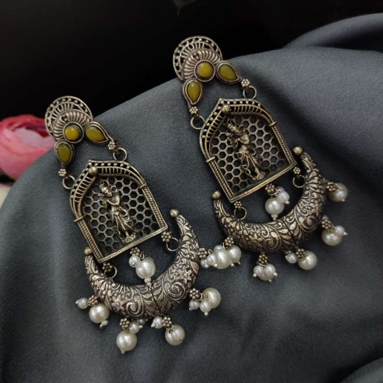 Divine Radiance Sunshine Krishna Dangler