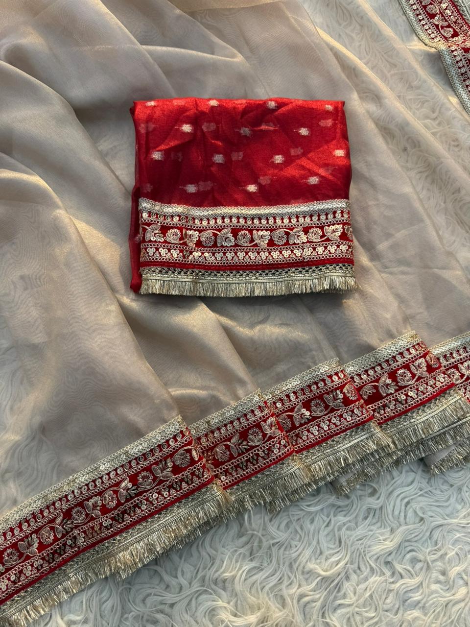 Kumudini Tissue Silk Saree