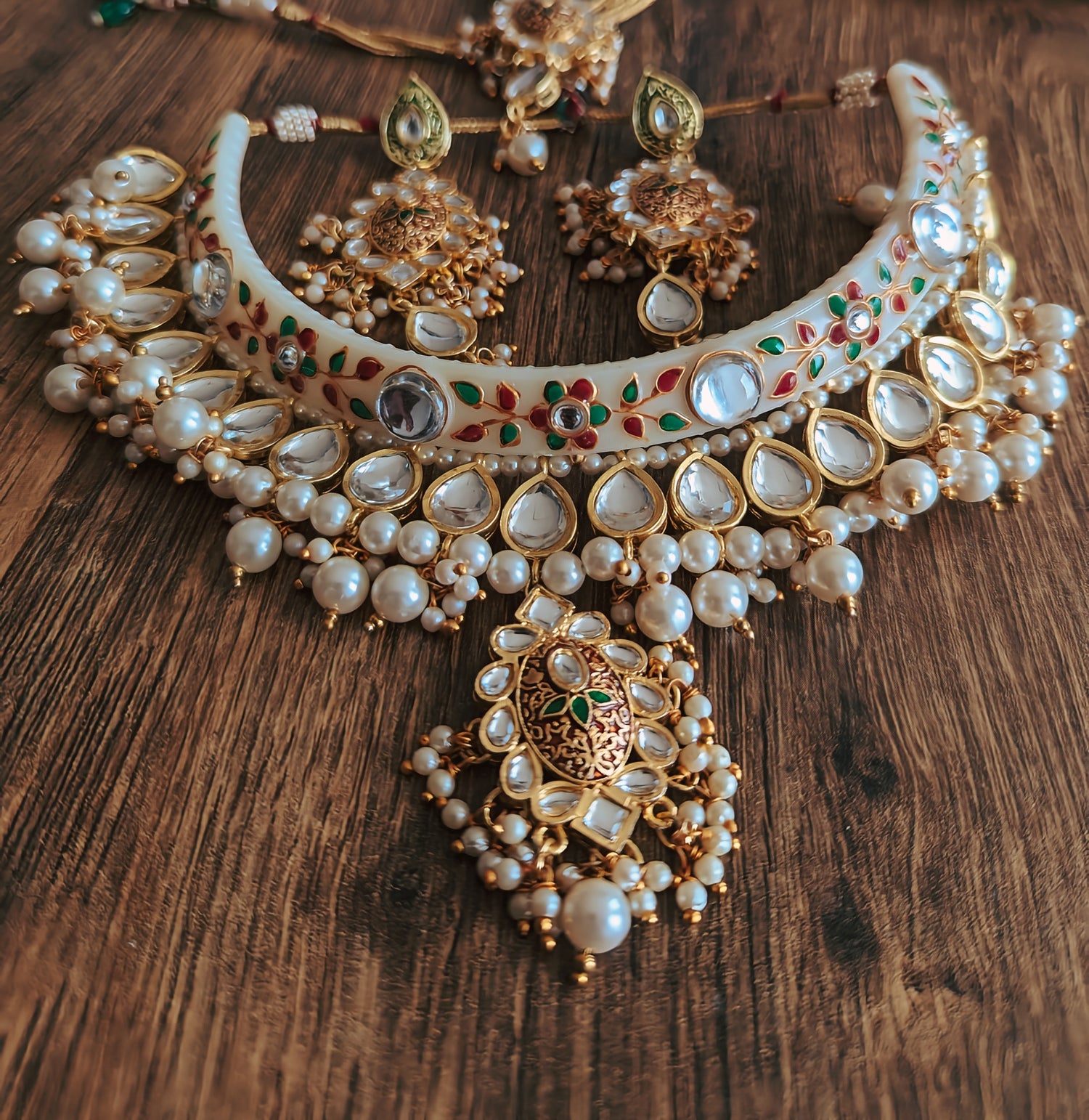 Rajwadi Jewelry Set