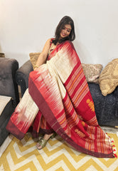 Mandira Elegance Artisan Handwoven Saree