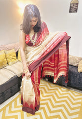Mandira Elegance Artisan Handwoven Saree