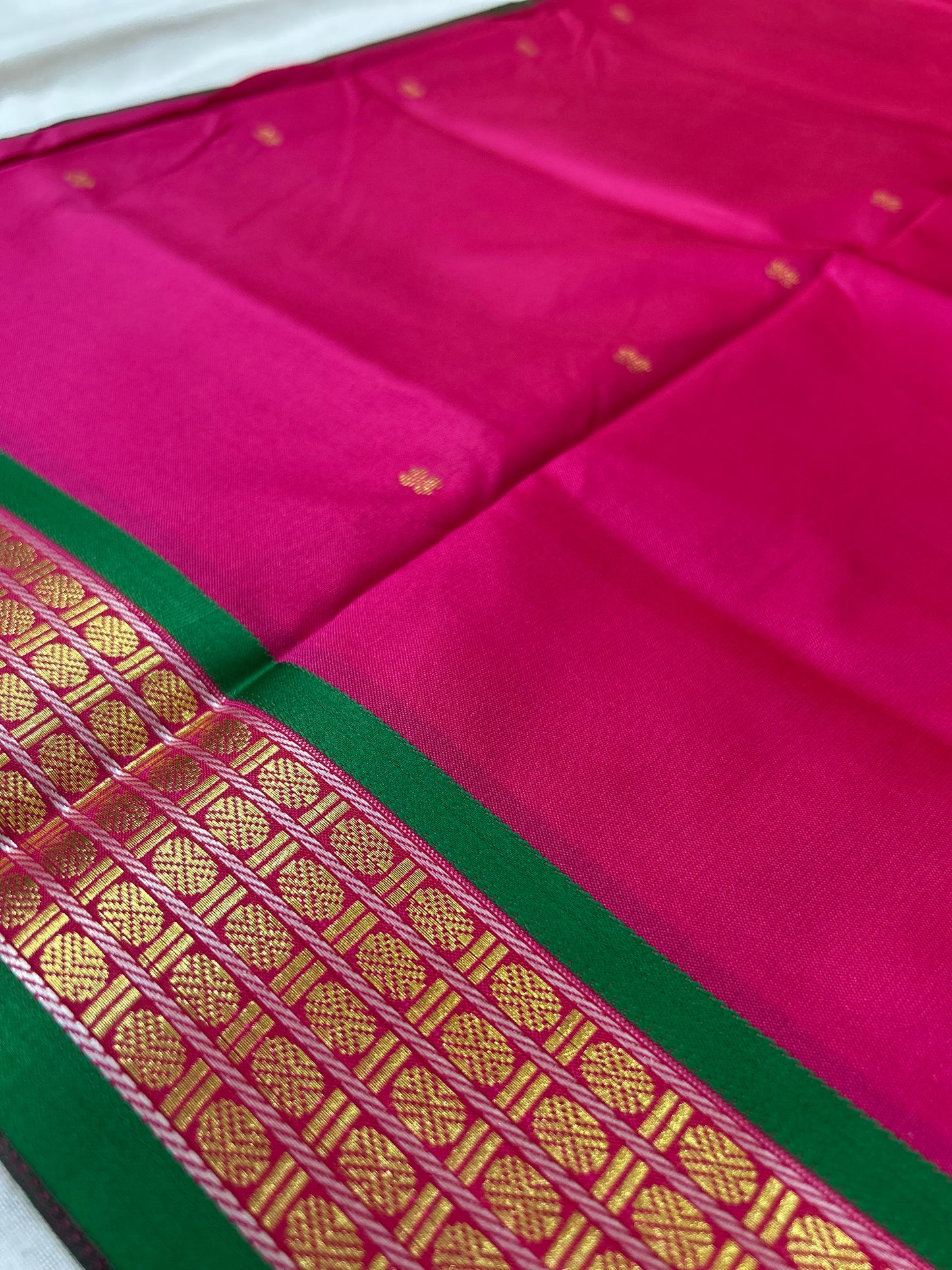 Regal Radiance Rani South Silk Saree