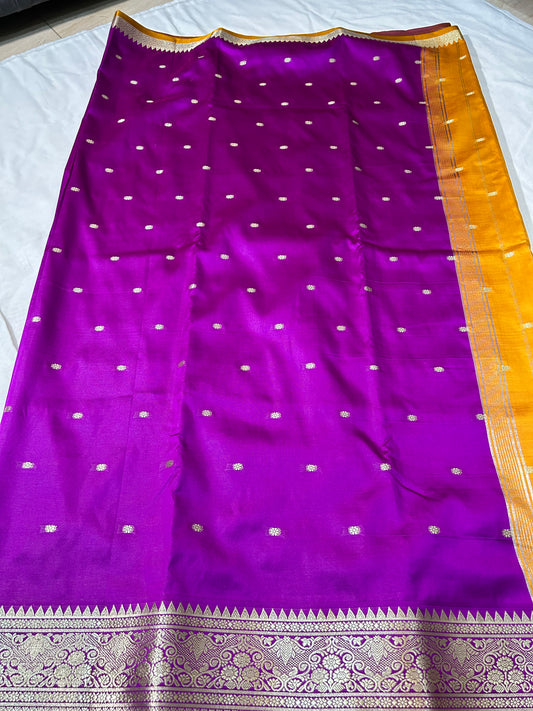 Royal Amethyst South Silk Saree