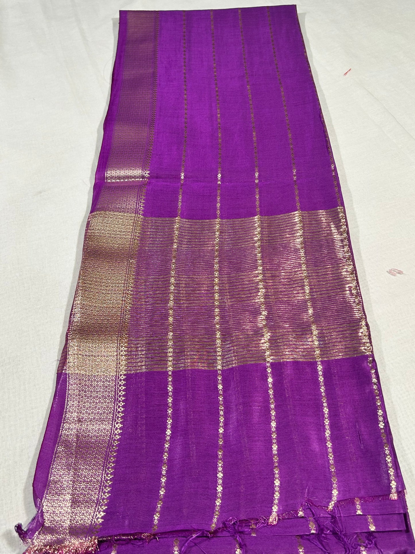 Royal Elegance Maheshwari LIVA Saree