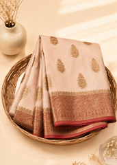 Opulent Rainfall Symphony Luxury Festive Organza Saree