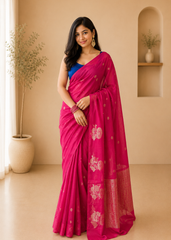 Roopa Elegance – Banarasi Katan Silk Saree
