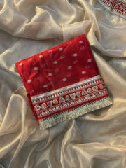 Kumudini Elegant Tissue Silk Saree